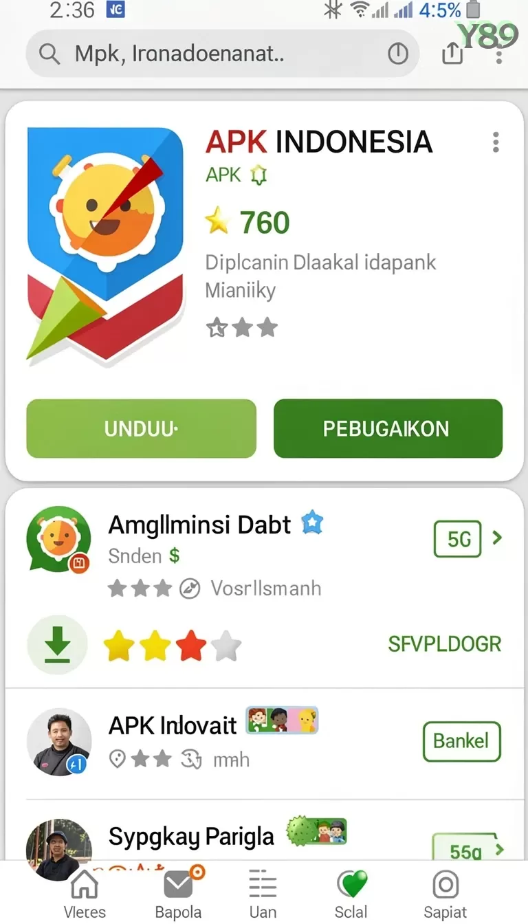 Cuplikan layar NAGAHOKI88 — menu navigasi