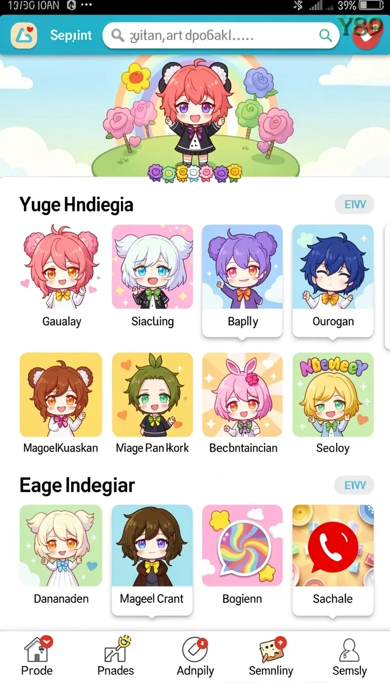 Cuplikan layar CEMARA77 — menu navigasi